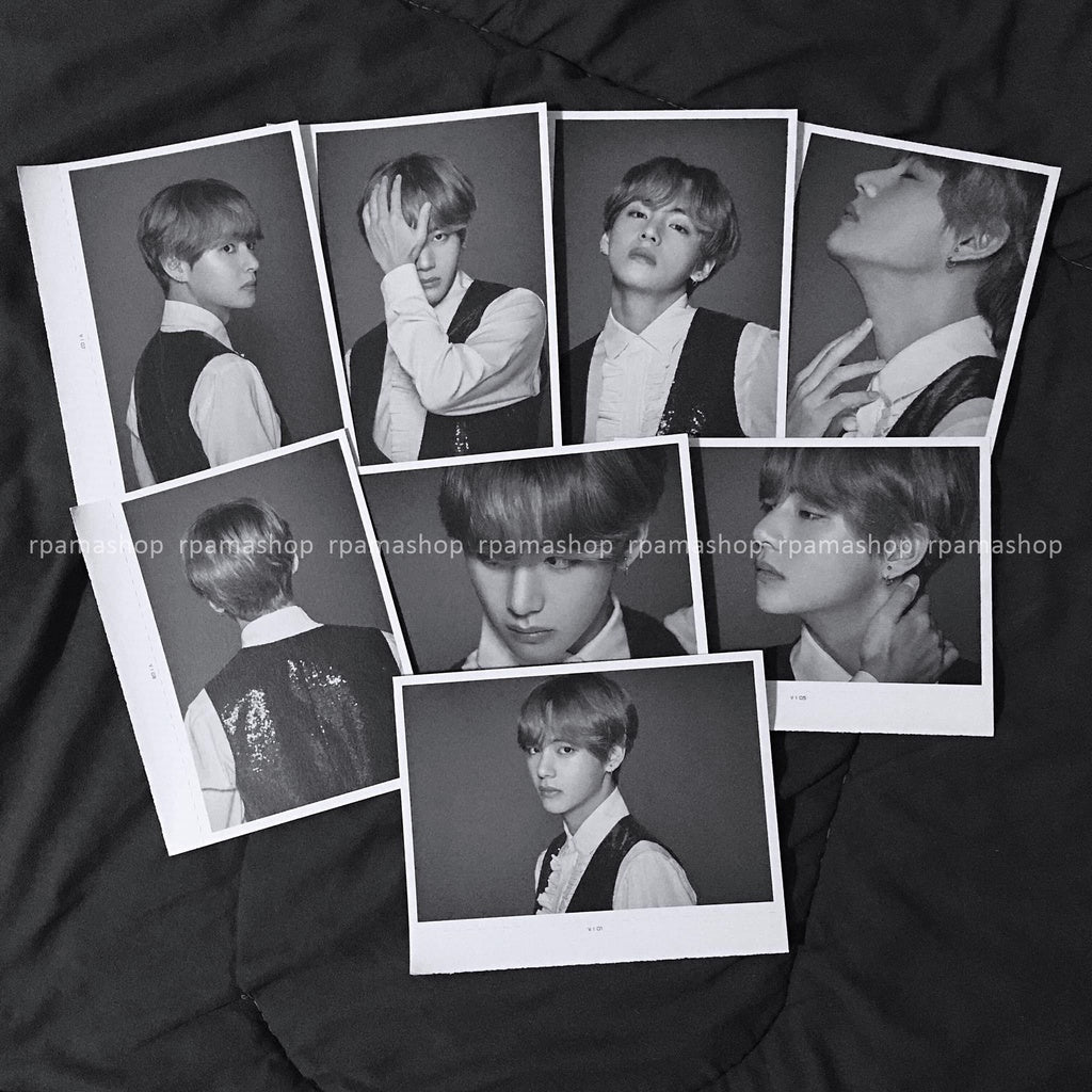 BTS The Wings Tour Live Trilogy Episode 3 The Final Photobook Face Photo  Collection