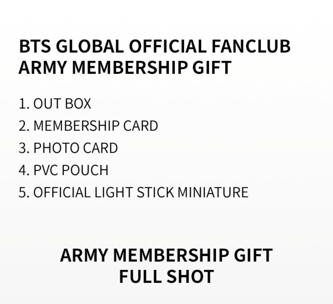 Army Membership Gift 2024