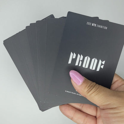 Proof Exhibition 2022 Bookmark (1 de 7 miembros) + Album photocard (Random)